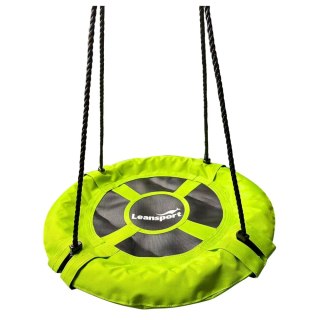 Huśtawka Ogrodowa Bocianie Gniazdo Dla Dzieci Zielona 60cm LEAN Sport