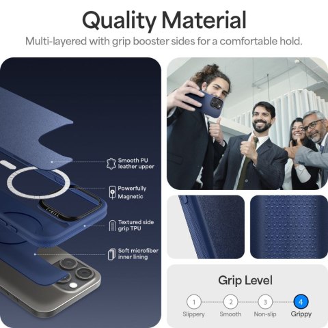 Etui case na iPhone 16 Pro Cyrill Kajuk Mag - niebieskie SPIGEN