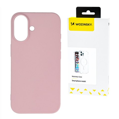Etui elastyczne silikonowe na Samsung Galaxy S25 Ultra Silicone Case - różowe WOZINSKY