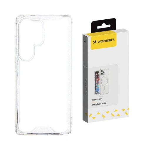Etui ochronne na Samsung Galaxy S25 Ultra Clear Corner Case - przezroczyste WOZINSKY