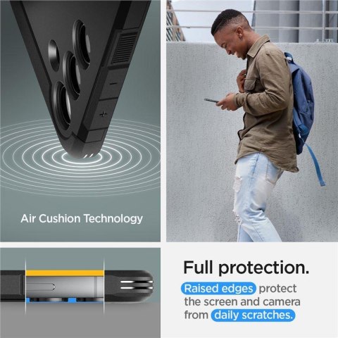 Etui case na Samsung Galaxy S24+ Tough Armor - czarne SPIGEN