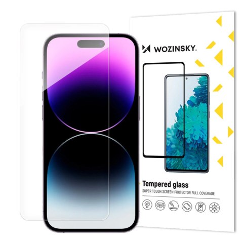 Szkło hartowane ochronne na iPhone 16 Plus Tempered Glass WOZINSKY