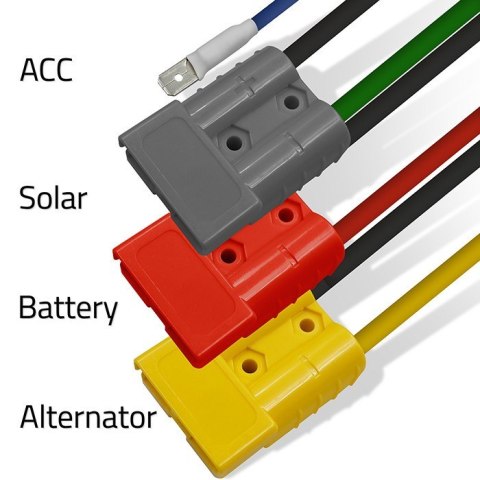 Automatyczna Ładowarka DC-DC 12V z regulatorem MPPT | 40A | LiFePO4 AGM GEL STD Qoltec