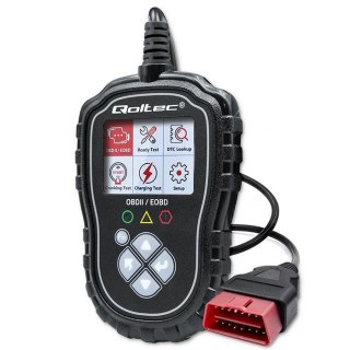 Cyfrowy Tester diagnostyczny ProLine | OBDII EOBD | 8V-25V | DualSystem Qoltec