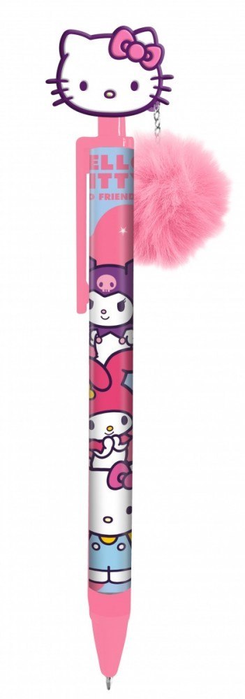 Długopis z toperem Hello Kitty Display 12 sztuk Kids Euroswan