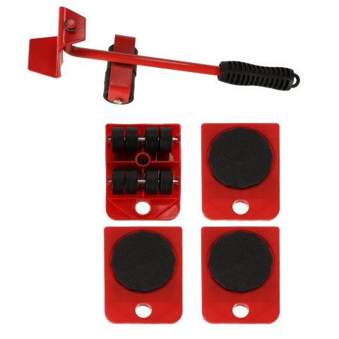 Rolki do transportu zestaw do przesuwania mebli 150kg 5w1 Kik Sp. z o. o. Sp. k.