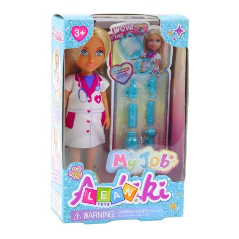 Zestaw Mini Laleczka Ankiki Lekarz Z Akcesoriami Do Leczenia LEAN Toys