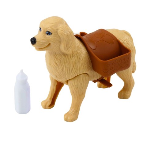 Zestaw Mini Laleczka Ankiki Pies Z Torbą Szczeniaczki Kość LEAN Toys