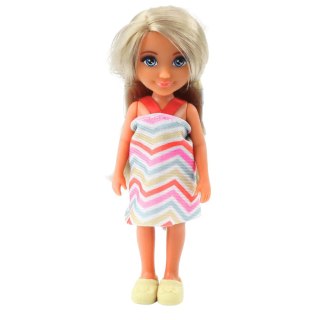 Zestaw Mini Laleczka Ankiki Z Wanną Akcesoria Pielęgnacyjne LEAN Toys