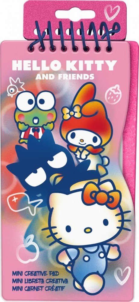 Zestaw kreatywny z naklejkami Hello Kitty Kids Euroswan