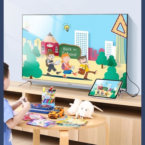 Przejściówka adapter USB-C do HDMI 2.0 4K 60Hz Thunderbolt 3 szary UGREEN