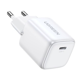 Szybka ładowarka sieciowa GaN 1x USB-C 30W PD Nexode Mini biała UGREEN