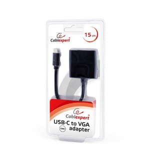 Adapter USB C/VGA męski Gembird