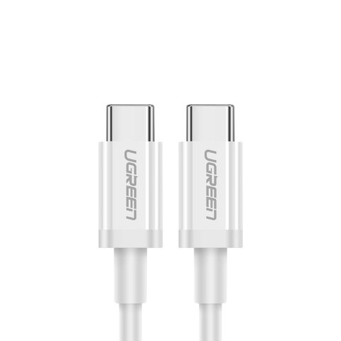 Kabel przewód USB-C - USB-C PD QC AFC 2m - biały UGREEN
