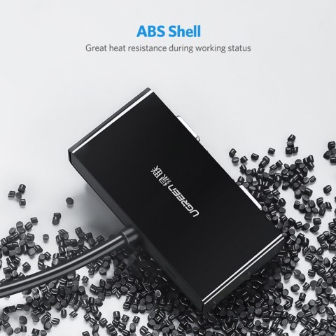 Rozdzielacz ekranów monitorów adapter Video VGA - 2x VGA czarny UGREEN