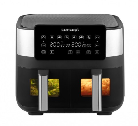Frytkownica beztłuszczowa Air Fryer Double 8l FR8000 Concept