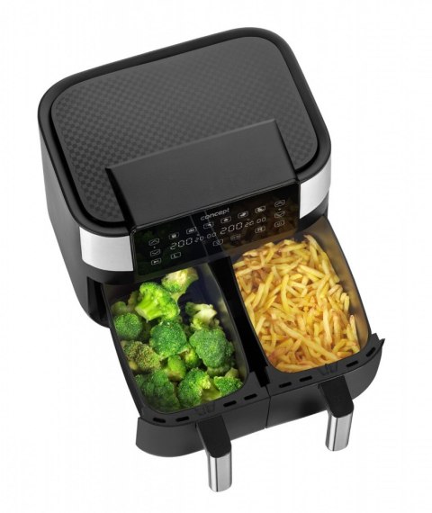 Frytkownica beztłuszczowa Air Fryer Double 8l FR8000 Concept