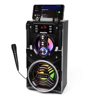 Głośnik Bluetooth 5.1 z karaoke 20W SQ1000 Beatboxer SQUEAK