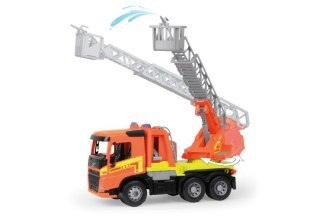Pojazd Straż pożarna Worxx z drabiną Volvo FMX w pudełku Lena