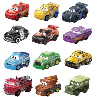 Cars Mikroauto ast blister display 36 sztuk Mattel