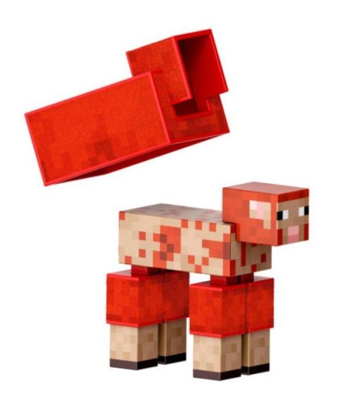 Figurka Minecraft Diamentowy poziom Owca Mattel
