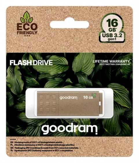Pendrive UME3 16GB USB 3.0 Eco Friendly GOODRAM