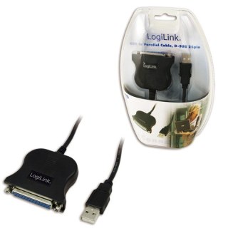 Adapter USB do DSUB-25pin, 1,5m LogiLink