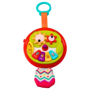 Interaktywna Sowa Zawieszka Ruchome Elementy Pianinko Szeleszczący Ogon LEAN Toys