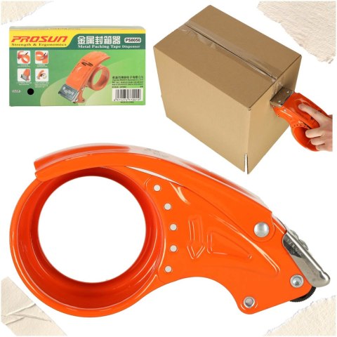 Dyspenser do taśmy klejącej zaklejarka owijarka metalowy 5cm Kik Sp. z o. o. Sp. k.