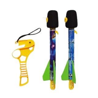 Zestaw Proca Z Rakietami Pianka EVA Gra Sportowa Zręcznościowa Kosmos LEAN TOYS