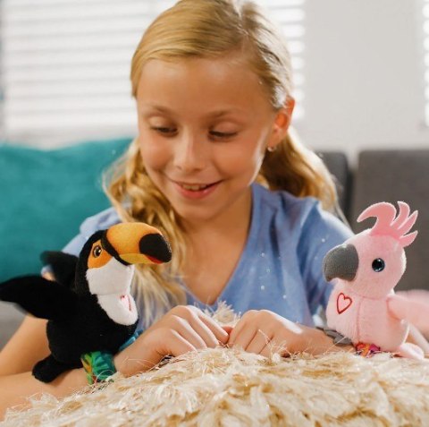 Maskotka interaktywna Happy Yappers Wesołe gadułki - Kakadu Cobi