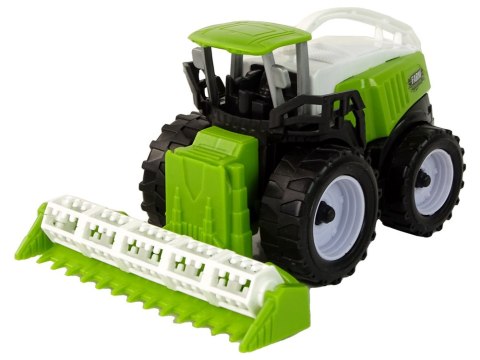 Zestaw Pojazdów Farmerskich Zielone Traktory 4 Ele LEAN Toys
