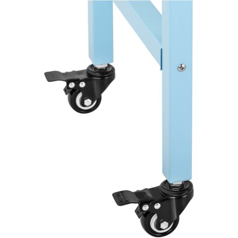 Wózek podstawa do maszyny do popcornu z szafką retro 51 x 37 cm - niebieski Royal Catering