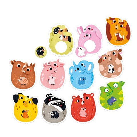 Układanka Pierwsze puzzle - Rodzinki CzuCzu