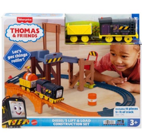 Zestaw Tomek i Przyjaciele Diesel Załadunek na budowie Fisher Price