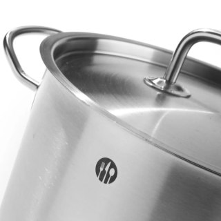 Garnek wysoki Kitchen Line z pokrywką 2,8 l śr. 160 x 140 h - Hendi 837108 Hendi