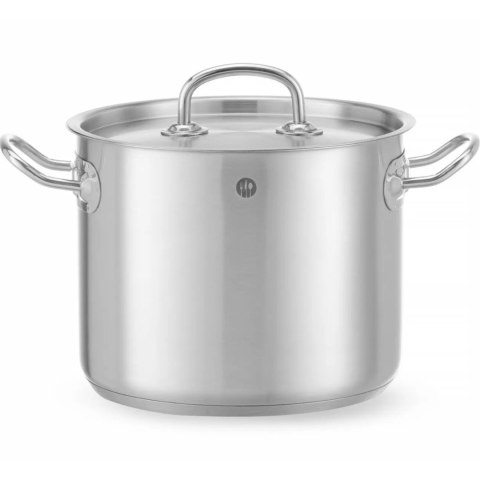 Garnek wysoki Kitchen Line z pokrywką 5 l śr. 200 x 160 h - Hendi 837207 Hendi