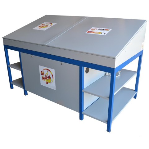 Myjka warsztatowa stół warsztatowy do mycia części i narzędzi MST 2000 z pokrywą Marwis