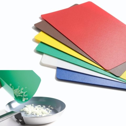 Elastyczne podkładki do krojenia HACCP 6 sztuk - Hendi 826300 Hendi