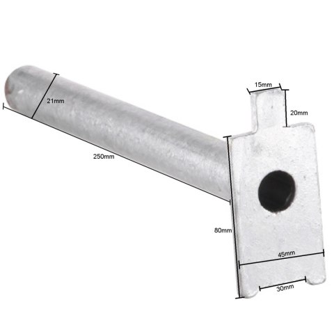 Klucz do zakrętek od beczek beczki 60L 200L 2" i 3/4" stalowy MEVA