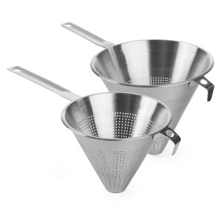Sito chińskie stożkowe cedzak ze stali nierdzewnej śr. 185 mm - Hendi 547304 Hendi