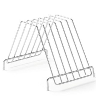 Stojak na deski do krojenia stal nierdzewna - 6 desek - Hendi 826201 Hendi