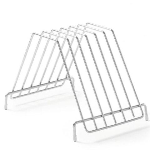 Stojak na deski do krojenia stal nierdzewna - 6 desek - Hendi 826201 Hendi