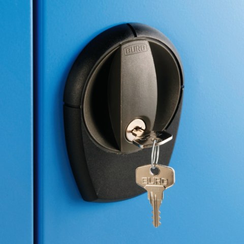 Szafa warsztatowa spawana z pojemnikami na śruby części 95x40x195cm ZESTAW 50 elem. MEVA