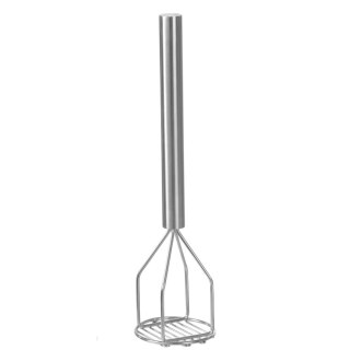 Ubijak tłuczek do ziemniaków puree profesjonalny ze stali nierdzewnej śr. 118mm dł. 456mm - Hendi 693261 Hendi