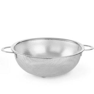 Wanna cedzakowa perforowana stalowa śr. 235 mm - Hendi 535400 Hendi