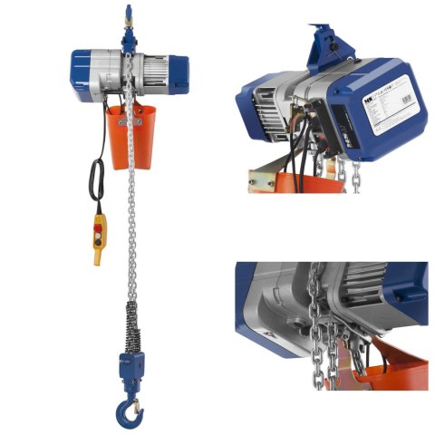 Wciągnik wciągarka wyciągarka łańcuchowa elektryczna 2000kg 6m PROLIFTOR 2000 MSW MSW