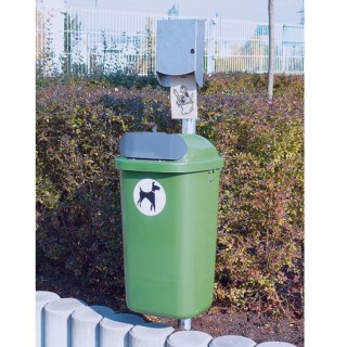 Zasobnik dyspenser na papierowe torebki na psie kupy MEVA