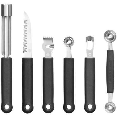 Zestaw noży dekoracyjnych do warzyw i owoców 6 szt. - Hendi 856291 Hendi