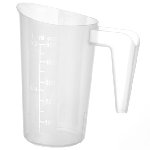 Miara kuchenna dzbanek z miarką z polipropylenu piętrowalny 0.5 l - Hendi 567814 Hendi